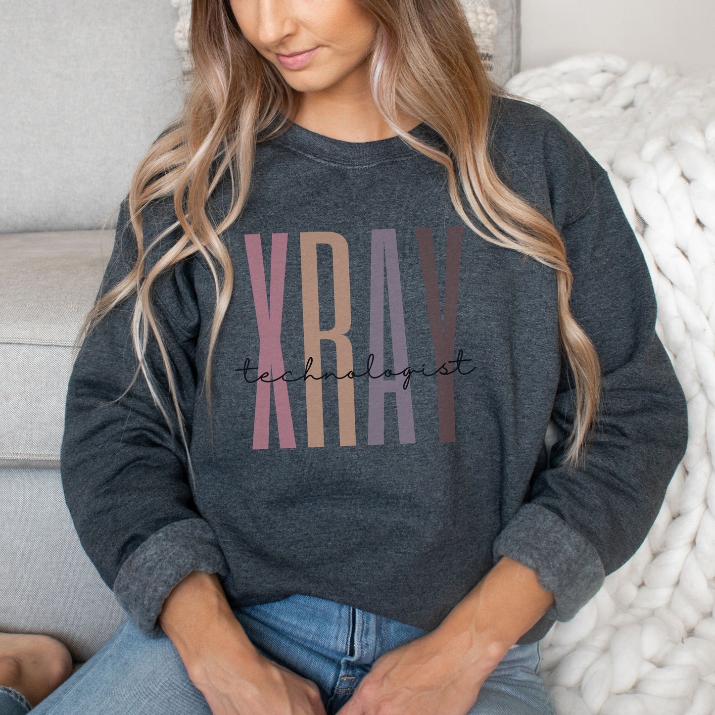 Xray Technologist Crewneck Sweatshirt Xray Technologist, X-Ray Tech Shirt, Rad Tech Week Shirts, Gift for Radiographer Gifts