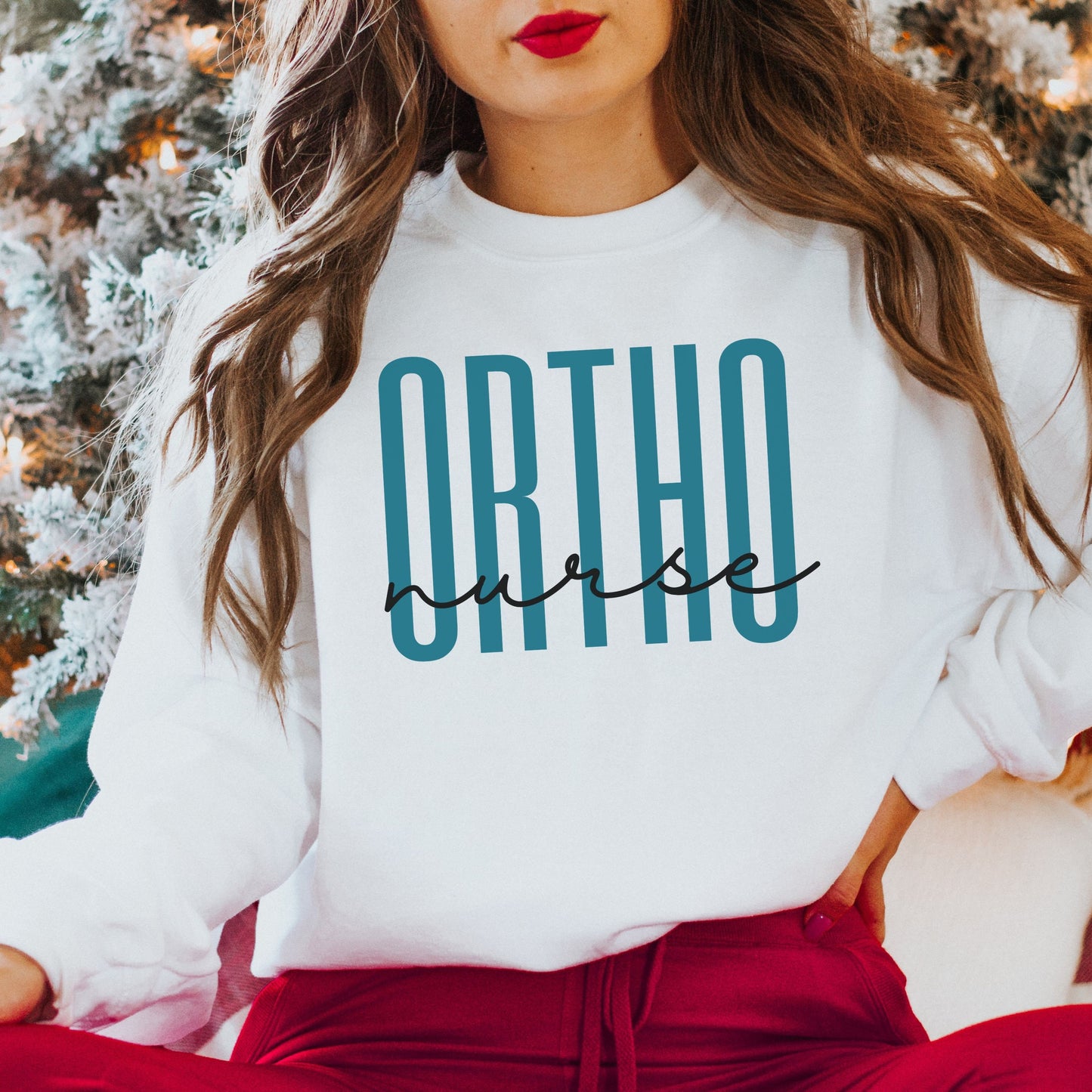 Ortho Nurse Sweatshirt, Orthopedic Nurse Shirt, Ortho Nurse Sweater, Ortho Gift, Orthopedic Surgery Gift, Medical Shirt, Medical Gift