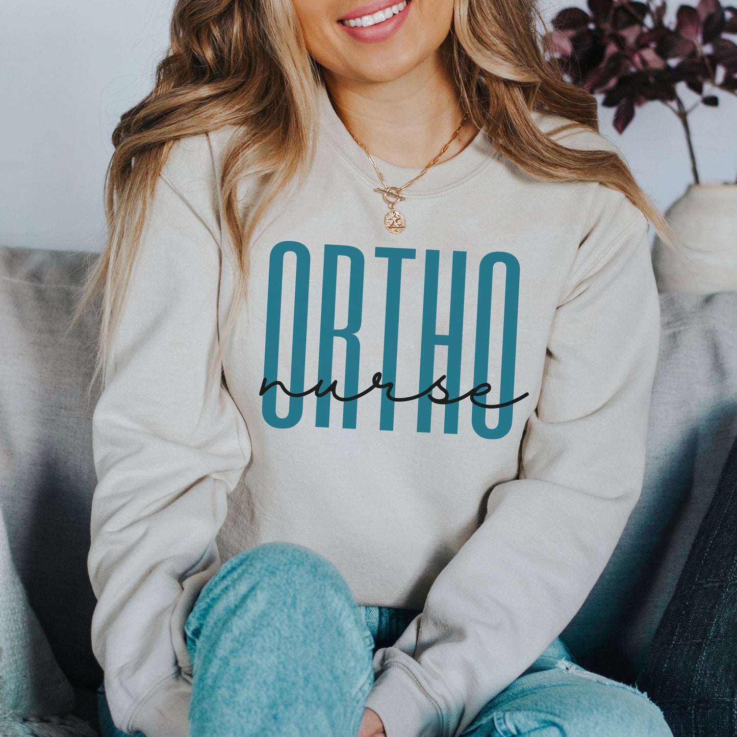 Ortho Nurse Sweatshirt, Orthopedic Nurse Shirt, Ortho Nurse Sweater, Ortho Gift, Orthopedic Surgery Gift, Medical Shirt, Medical Gift