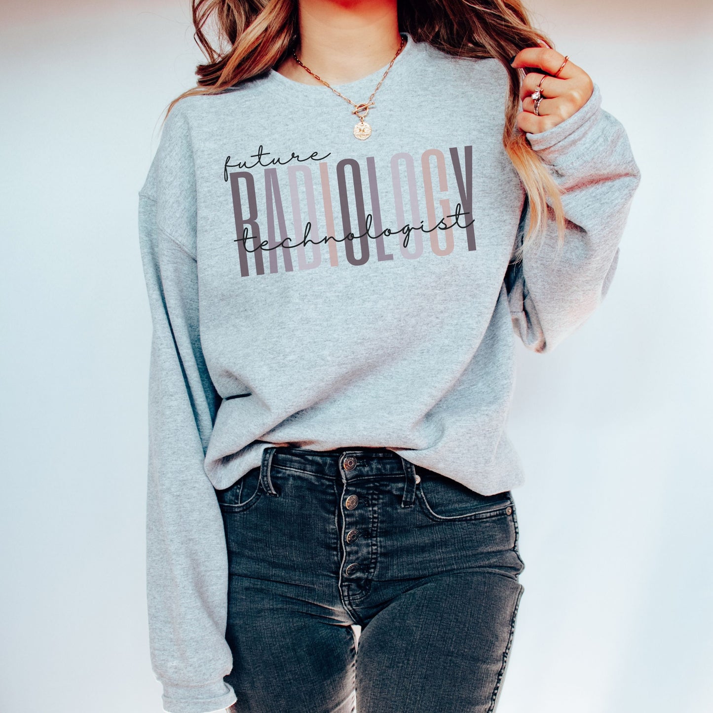 Future Radiology Technologist Crewneck Sweatshirt | Rad Tech XRay Sweater | Radiographer Shirt | Gift for XRay Tech T-Shirt | Ray Tech Grad