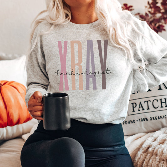 Xray Technologist Crewneck Sweatshirt Xray Technologist, X-Ray Tech Shirt, Rad Tech Week Shirts, Gift for Radiographer Gifts