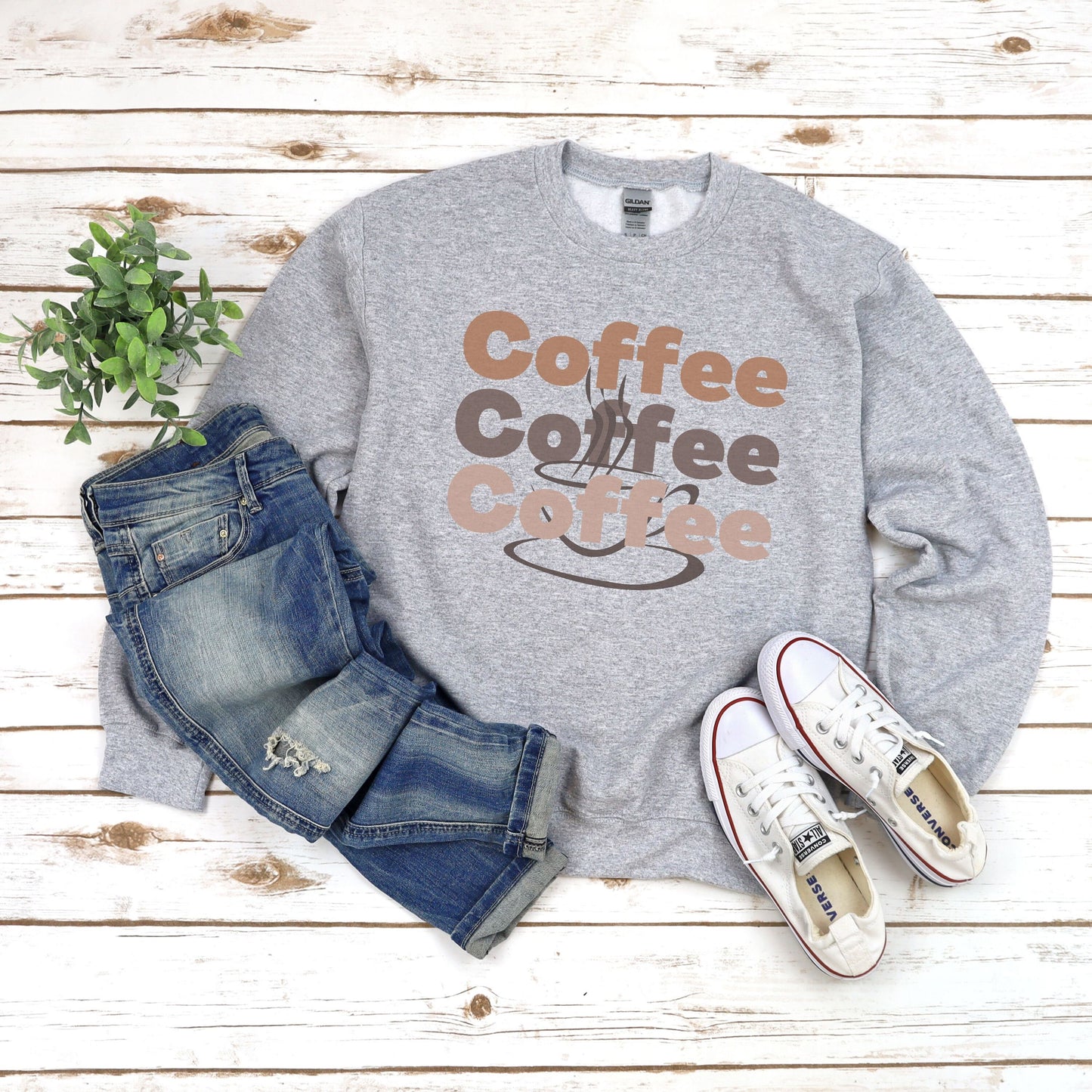 Coffee Sweatshirt, Coffee Shirt, Gift For Coffee Lover, But First Coffee, Caffeine Addict Sweater, Coffee Sweater, Coffee Sweatshirt Women