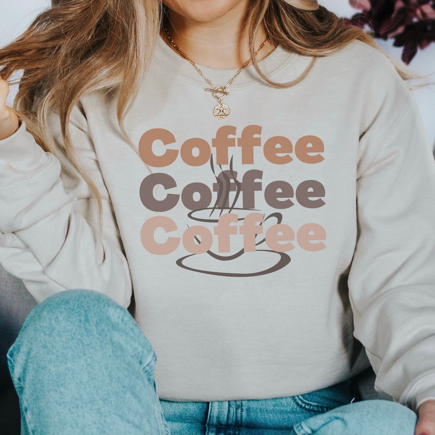 Coffee Sweatshirt, Coffee Shirt, Gift For Coffee Lover, But First Coffee, Caffeine Addict Sweater, Coffee Sweater, Coffee Sweatshirt Women