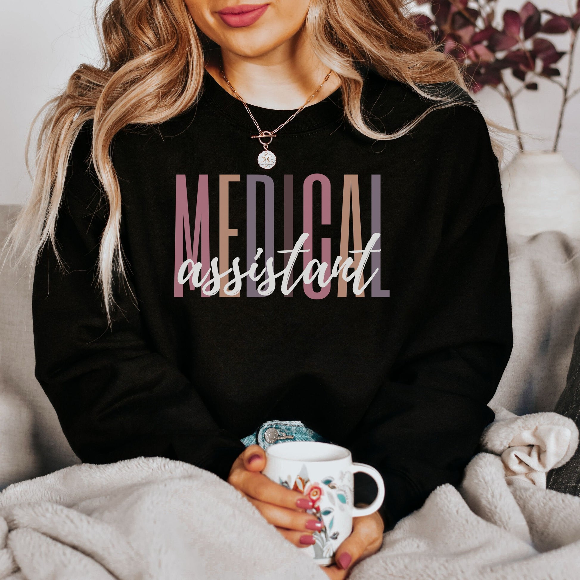 Medical Assistant Sweatshirt, CNA Shirt, CNA Gift, Nursing