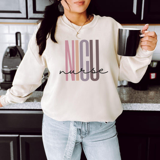 NICU Nurse Sweatshirt, Neonatal Nurse Shirt, Neonatal Sweater, PEDS Sweatshirt, Nurse Gift Idea, Nurse Graduation Gift, Baby Nurse