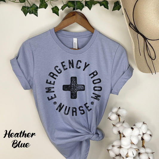 Emergency Room Nurse T-shirt, ER Nurse, ED Nurse Tee, Future Nurse Gift, Emergency Tech, Emergency Department, Nurse Graduation Gift