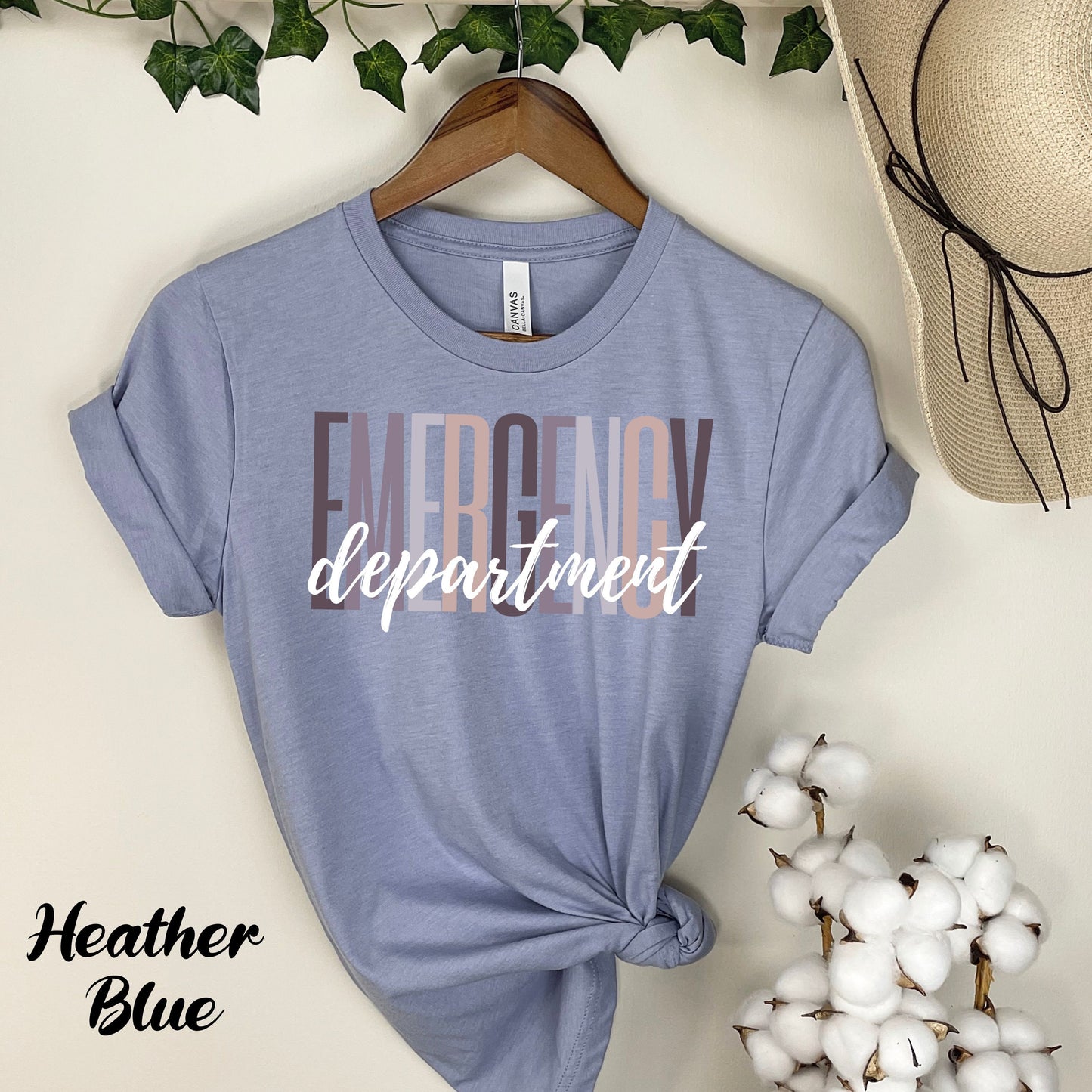 Emergency Department T-shirt, Nurse Shirt, ER Nurse, ED Nurse Crewneck, Future Nurse Gift, Emergency Tech, Medical Assistant