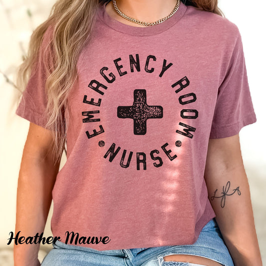 Emergency Room Nurse Tshirt, ER Nurse, ED Nurse Tee, Future Nurse Gift, Emergency Tech, Emergency Department, Nurse Graduation Gift