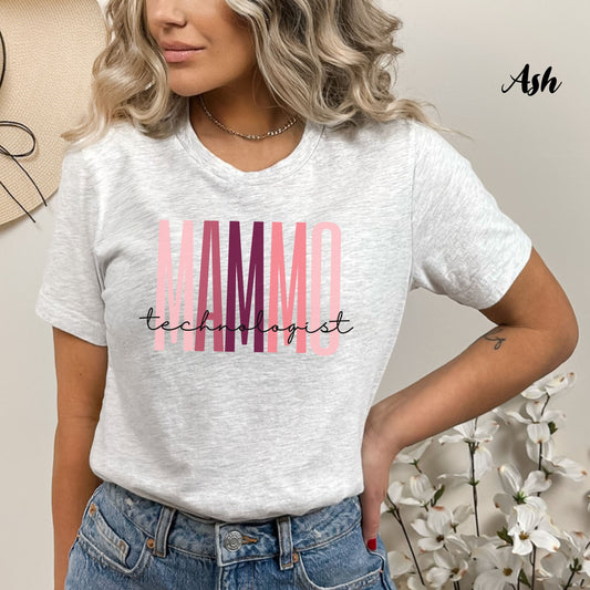 Mammo Technologist Shirt, Mammo Tech Grad Gift, Mammography Tee Shirt, Mammography Tech, Mammographer, Radiology Tech, Xray Tech T-shirt