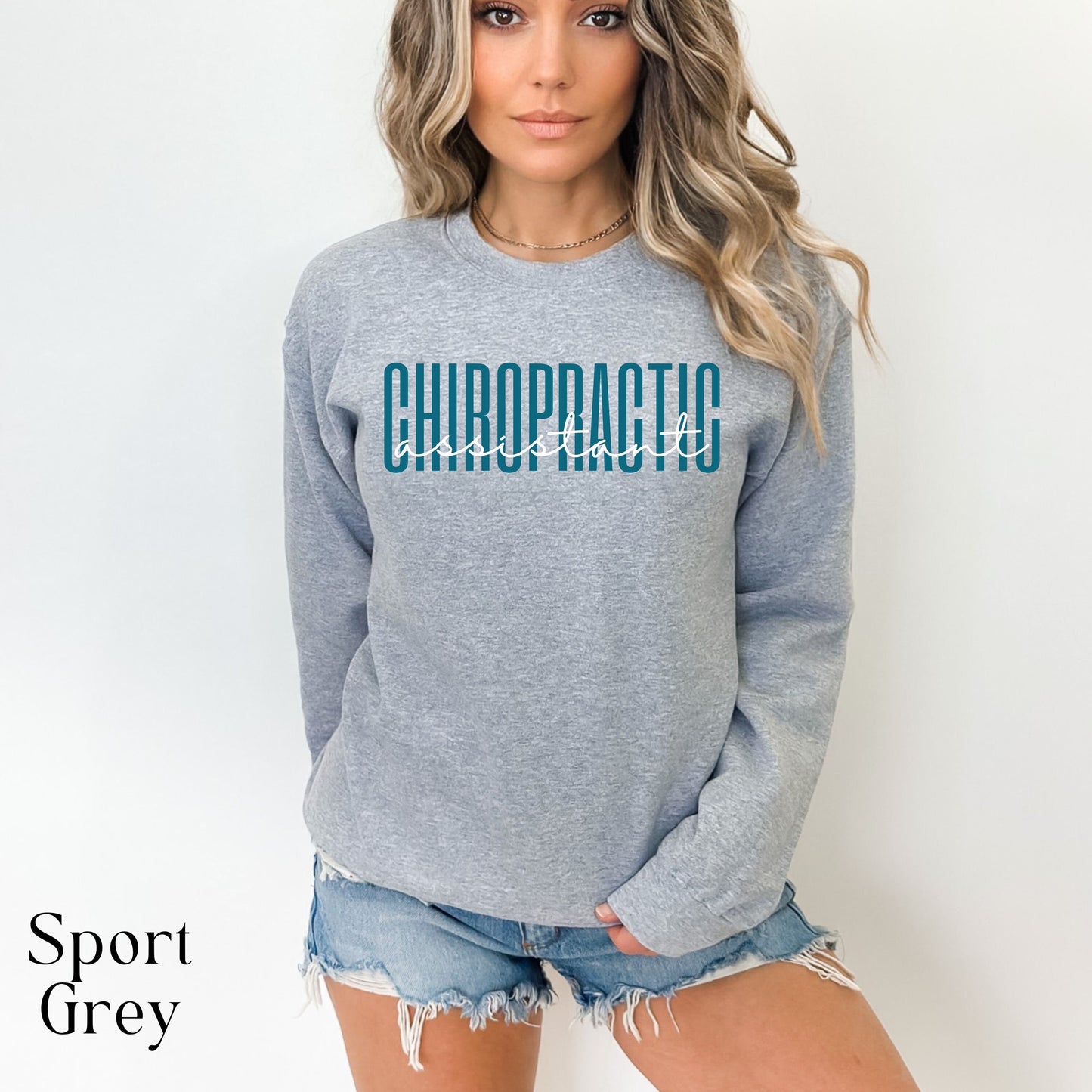 Chiropractic Assistant Sweatshirt Chiropractor Shirt Gift for Chiropractor Mom Chiropractic Tee Chiro Office Shirts Chiro