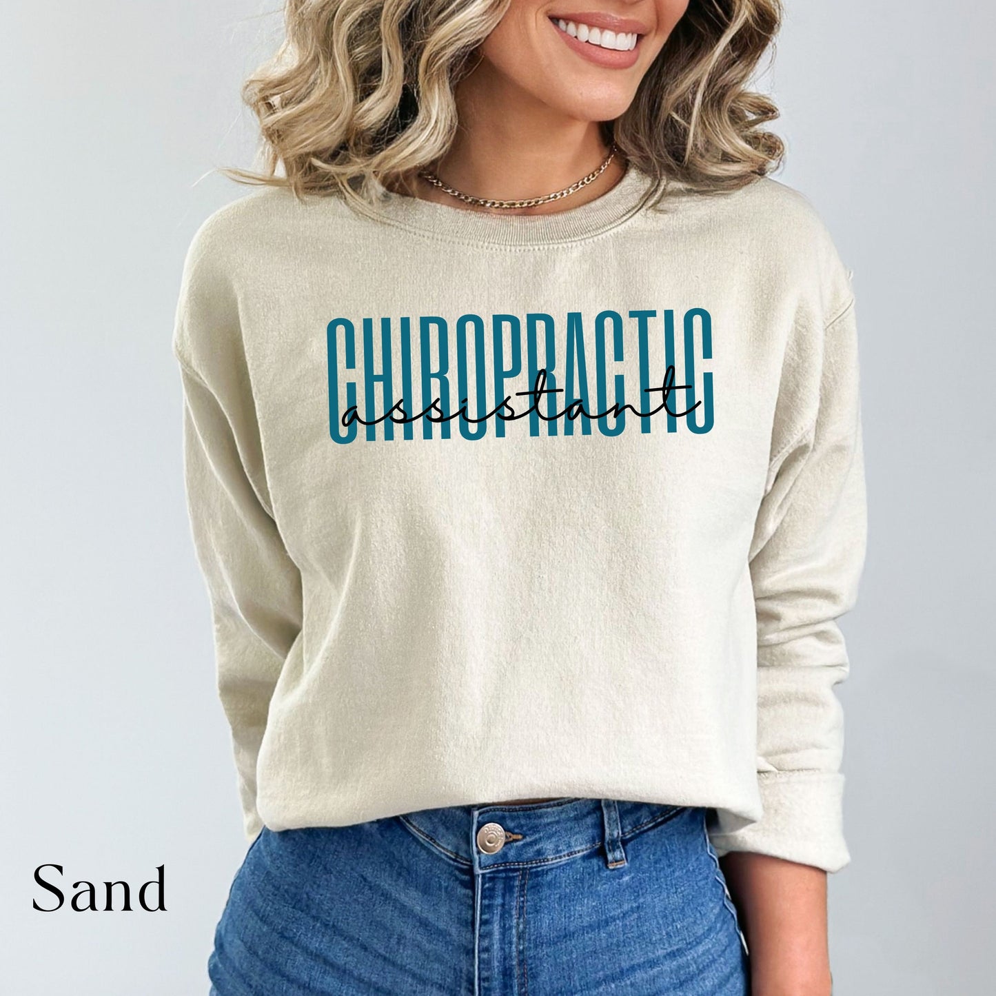 Chiropractic Assistant Sweatshirt Chiropractor Shirt Gift for Chiropractor Mom Chiropractic Tee Chiro Office Shirts Chiro