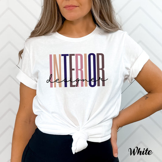 Interior Designer Tshirt | Shirt for Interior Designer | Gift for Interior Designer | Interior Design Gift | Interior Design Shirt, T-Shirt